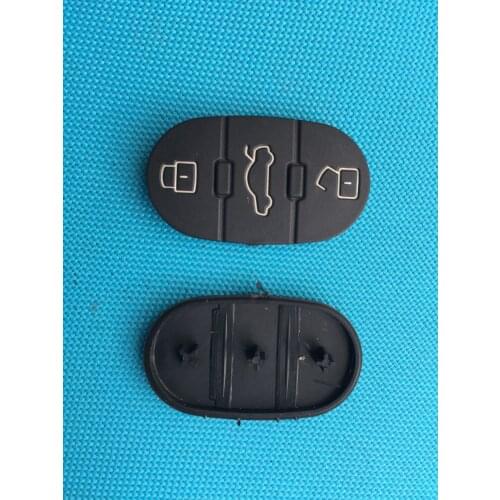 1Pc 2/3 Buttons Replacement Remote Key Shell Fob Cover Case Repair Pads For Audi A3 A4 A5 A6 A8 Q5 Q7 TT Car Accessories Parts