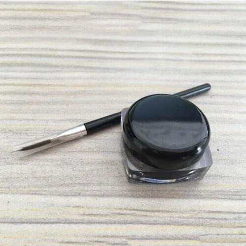 Mini Magnetic Eyeliner Paste Eyeliner Pen Black Waterproof Sweat Eye Liner Paste Fast Drying Lasting Eye Makeup Cosmetic