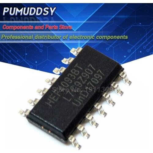 10PCS HEF4093BT HEF4017BT HEF4052BT HEF4069UBT SOP logic device chip HEF4093 HEF4017 HEF4052 HEF4069 new and