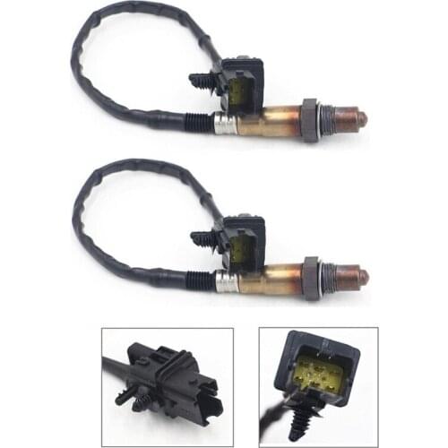 2 Pcs Oxygen O2 Sensor Air Fuel Ratia Oxygen Sensor for Nissan Altima 2.5L 3.5L Titan 5.6L 2004 2005 2006 0258007206