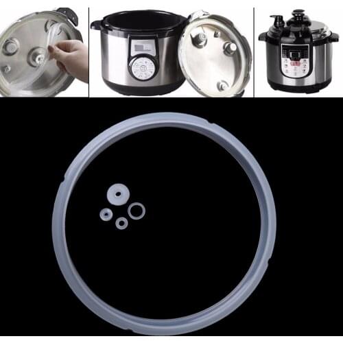 20cm Silicone Rubber Gasket Sealing Ring For Electric Pressure Cooker Parts 3-4L