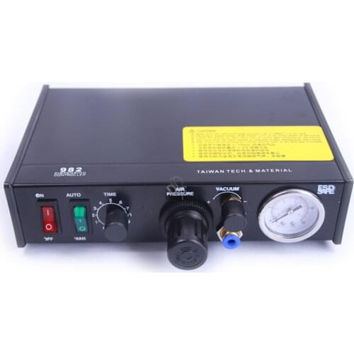 Free shipping 220V glue machine Auto Glue Dispenser Solder Paste Liquid Controller Dispensing Dropper 982 for SMD PCB