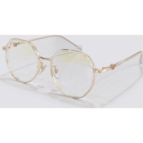 Brand Designer New Fashion All-Match Wrap Square Women Men Spectacle Eyeglass Alloy Acrylic Optical Frame Gafas De Mujer