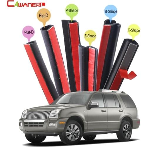 Cawanerl Whole Car Seal Sealing Strip Kit Weatherstrip Auto Seal Edge Trim Noise Control For Mercury Mountaineer Mariner
