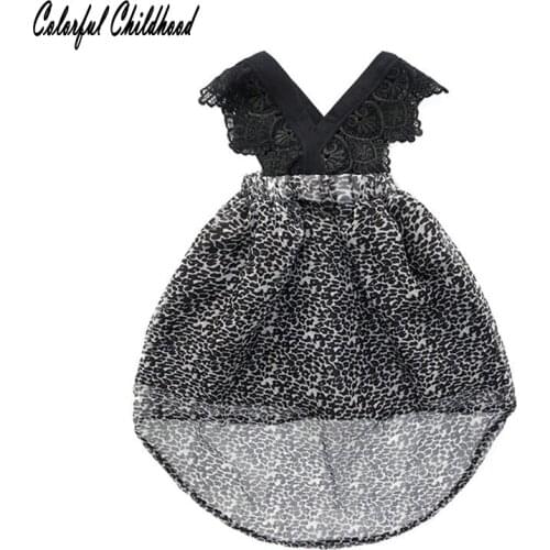 2-5Yrs Dress For Girls Baby Girls Romper Dresses family matching Jumpsuit Lace Backless Vestido Baby sister Clothing