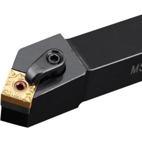 Dikas 1PCS MSSNR/L1616 2020 2525 3232-12 External turning tool Lathe tool holder CNC lathe. Adaptation with SNMG1204