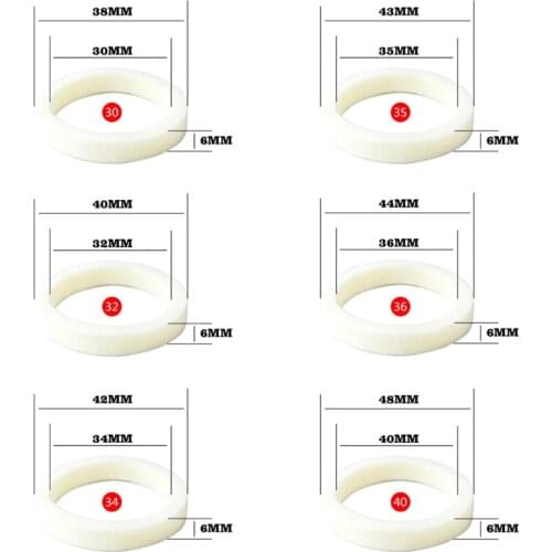 2 Pcs/Pair Bicycle Front Fork Sponge Ring Oil Foam Absorb Seal 30/32/34/35/36/38/40mm Bike Cycling Accessories