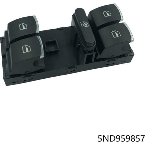 Esirsun Window Master Lifter Switch Control Button For VW Jetta Golf GTI Rabbit Passat Tiguan Golf Plus CC,5ND 959 857,5ND959857