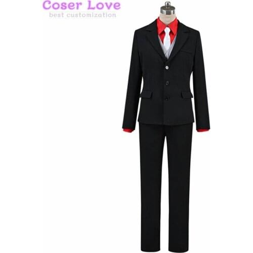 Anime The Duke of Death and His Maid Shinigami Bocchan to Kuro Maid Bocchan Cosplay costume Halloween Christmas Party Clothing