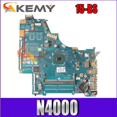 L24004-501 For HP 15-BS Celeron N4000 Notebook Mainboard LA-G121P DDR4 Laptop Motherboard