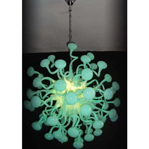 Chihuly Style Hand Blown Glass Chandelier with LED Light Source for Hotel/Home/Coffee Shop/KTV/Wedding Decoration