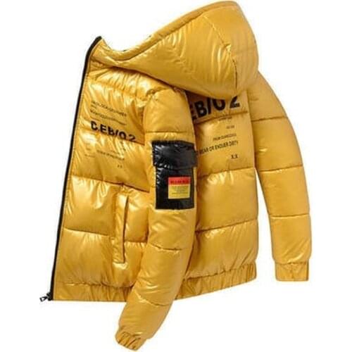 Fashion Mens Jackets Winter Thick Hooded Men Coats Military Warm Windproof Male Jacket Zipper Coats Men Solid Zipper Casual