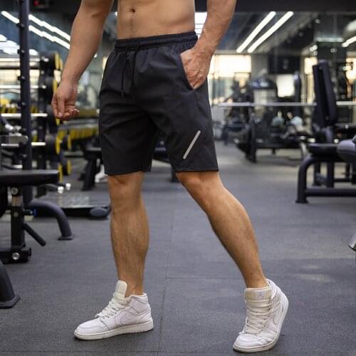 2020 New spandex Running Shorts Men Quick Dry Gym Short Fitness shorts Sport Gyms Men Jogging Sportwear Short Sport Homme