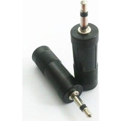 1/4 Inch Female to 1/8 Inch Electric Guitar Adapter Set to USB Interface Link Cable 3.5mm to 6.35mm for PC Recordin Guitars Bass