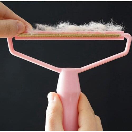 Portable Lint Remover Pet Hair Remover Brush Dog Cat Hair Cleaning Brush Manual Lint Roller Sofa Clothes Cleaning Lint Tools