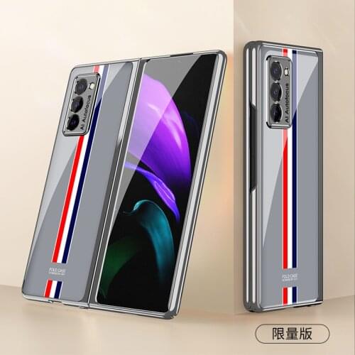Suitable for For Samsung Galaxy Z fold2 5g case full package W20 folding mobile phone case fold 2 case