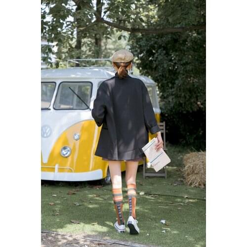 3 Pairs Sports Socks Striped Long Socks Women Long Stockings Warm Knee Socks For Ladies Girls New Fashion Striped Knee Socks