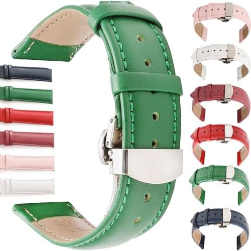 20mm / 22mm universal silicone leather strap is suitable for Huawei / Jiaming / Samsung smart watches