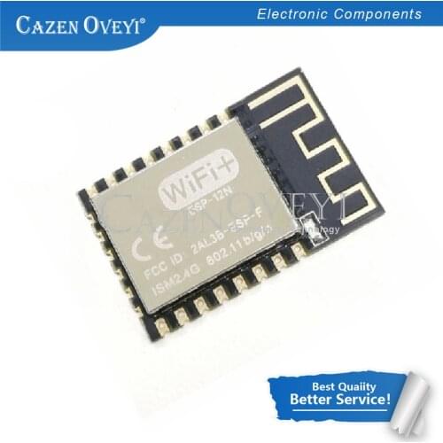 1pcs/lot ESP-12N ESP-12F WiFi module ESP8266MOD serial port to WiFi wireless transparent transmission industrial grade