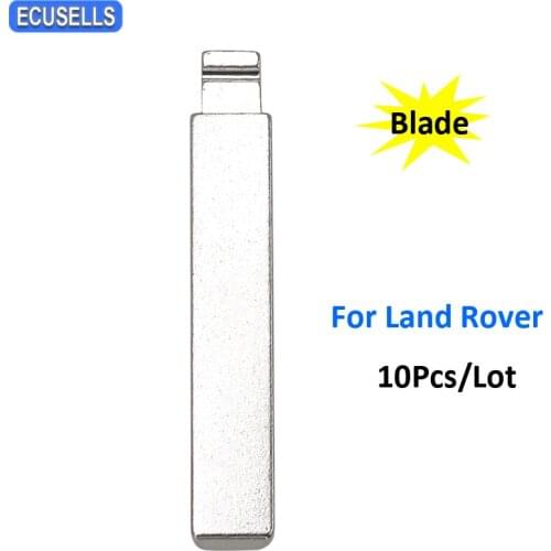 10Pcs/Lot Modified Flip Remote Car Key Blank Uncut Blade for Land Rover Discovery 1998 - 2005