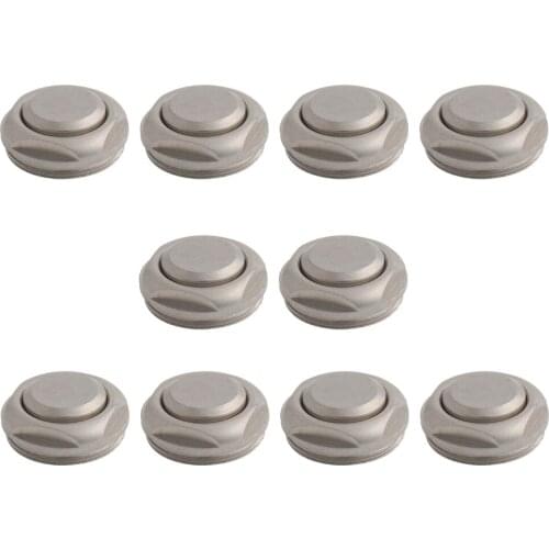 10pcs Push Cap for Ti-Max X25L Dental 1:1 Fiber Optic Contra Angle Low Speed Handpiece Blue Ring Air Turbine