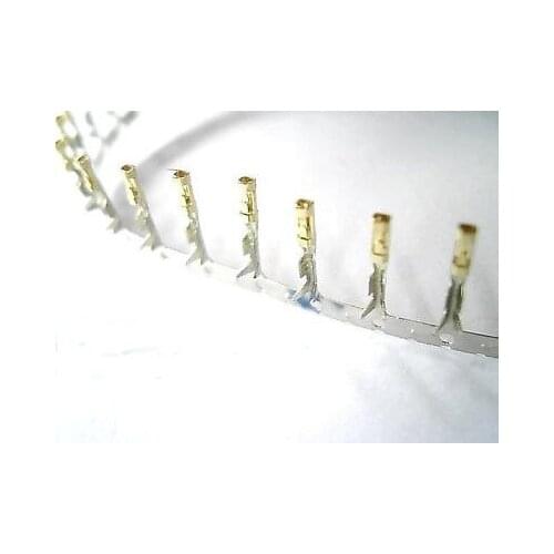 100pcs Female Pin Dupont Connector Gold Plated 2.54mm