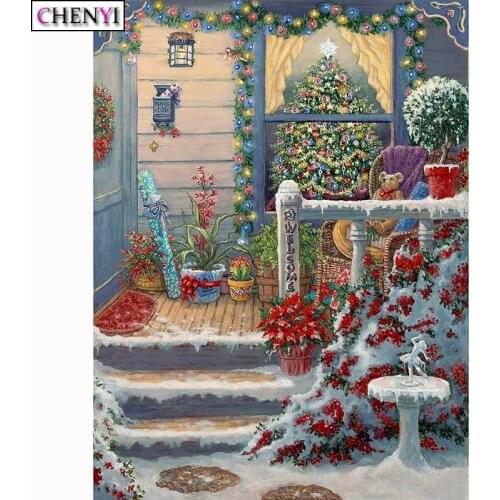 Diamond Painting 5D Full Drill Diy Diamond Embroidery Kit Cross Stitch Mosaic Picture Handmade Christmas Tree Wall Art Decor