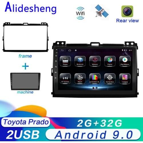 Android 8.1 For Toyota Land Cruiser Prado 3 J120 2004 20005 2006 2007 2008 2009 Car Radio GPS Multimedia Player 2G RAM