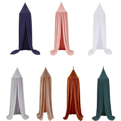 MagiDeal Girls Bed Canopy Nook Tent Dome Net Kids Round Dome Tent