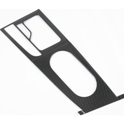 For Hyundai Elantra CN7 2021 2022 Car Water Cup Gear Shift Panel Trim Interior Decorative Cover Carbon Fiber Accessories