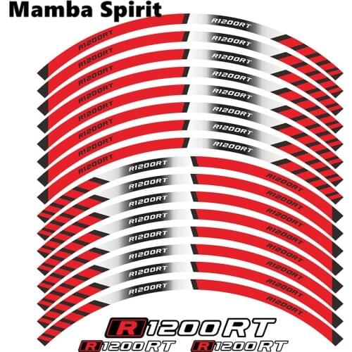 FOR BMW R1200RT Motorcycle Parts Contour Wheel Decoration Decal Sticker