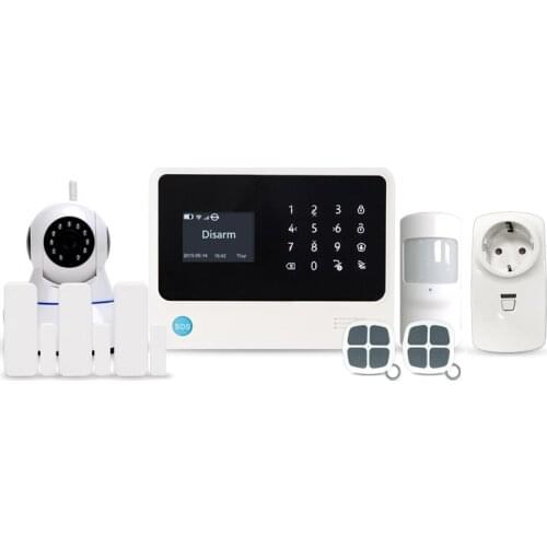 G90B Plus 3g wifi home security alarm system Spanish French Netherlands Turkish languages 3g gsm wifi gprs sms intruder alarm