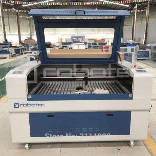 ROBOTEC factory acrylic mdf wood co2 laser engraving machine 1390 laser cutting machine