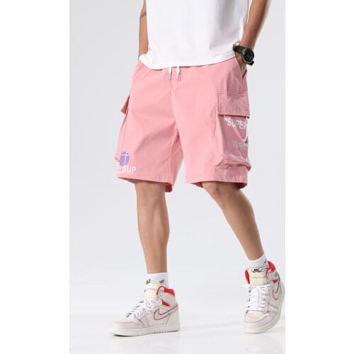 Summer Cargo Shorts Men 2021 New Multi-Pockets Hip Hop Streetwear Baggy Jogger Shorts Male Casual Beach Shorts Plus Size 8XL