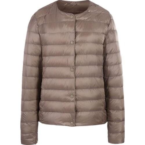 Hot-Selling Ultralight Womens Down Jacket In 2020 Warm And Light Jacket Casual Cushion Fabric Duck Down Jacket