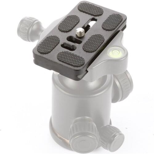 Metal Aluminum Quick Release Plate PU70 for Digital SLR Camera PTZ Tripod 38.5mm Cam Accessory Kits Black Color Optional