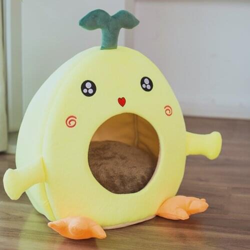 Washable Cat Bed House Kennel Nest Pet Nest Litter Dog Kennel Gatos House Cushion Pet Products Cat Pet Supplies Mascotas Cat Mat