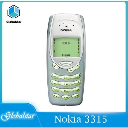 Nokia 3315 refurbished mobile phones Original Unlocked GSM Tri-Band Camera Bluetooth Smartphone Cell Phone Free shipping