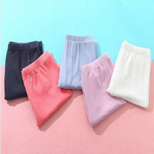 Teens Boys Clothing Solid Sports Pants Baby Summer Anti-Mosquito Air Conditioning Pants Girls Lantern Pants Kids Casual Trousers