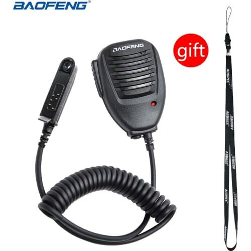Original Baofeng Waterproof Speaker Mic for BaoFeng UV-9R Plus UV-XR BF-9700 A-58 GT-3WP Waterproof Walkie Talkie Ham Radio