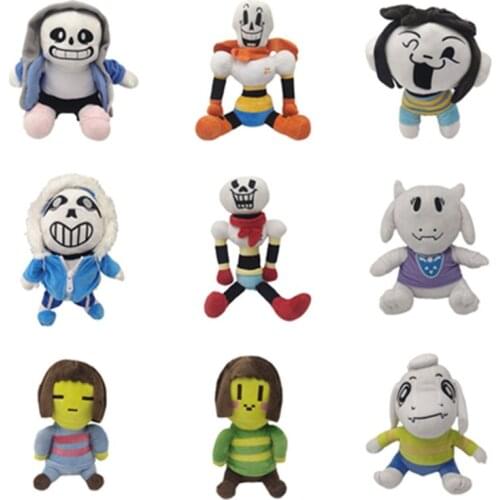 Undertale Plush Toy Anime Doll Undertale Sans Toriel Animal Plush Toy Soft Plush Stuffed Doll Children Best Birthday Gifts