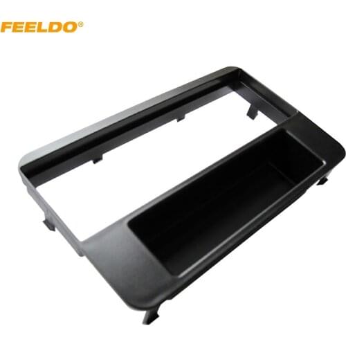 FEELDO Car 1DIN Fascia frame for ALFA ROMEO 159/Brera/Spider Stereo CD Radio Trim Panel Mounting Installation Frame Adapter#5247