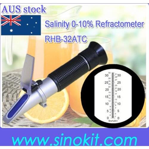 Shipping from Australian Store 0 to 32% ATC Brix Refractometer RHB-32ATC