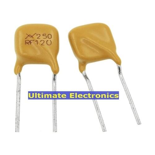 30pcs PTC Resettable fuse TRF250-120 250V 120MA
