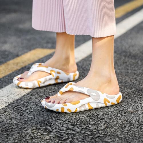 Apanzu Thick Bottom slippers Platform Flip-Flop Thong Sandals Summer Shoes Soft Bathroom Slides Outdoor Indoor Shoes Women