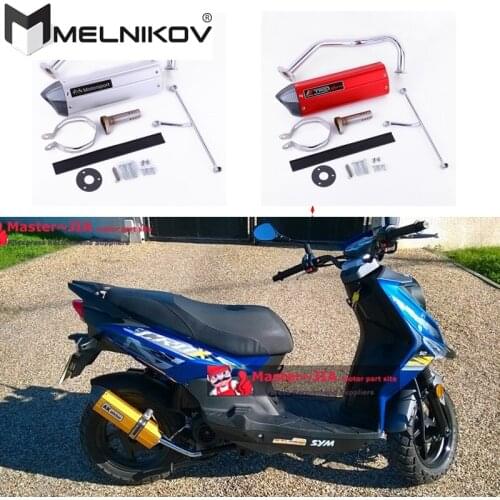 SYM GY6 50 60 80c kymco 50 MScooter Moped 4 stroke GY6 50 GY6-80 139QMB Performance Exhaust Muffler system