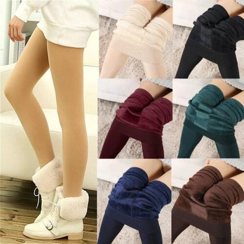 Winter Women Tights Hosiery Pantyhose Solid Color Nylon Tights Women Keep Warm Female Pantyhose Stockings