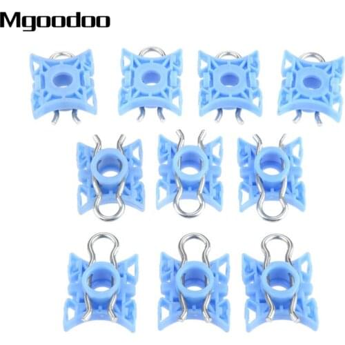 10Pcs Car Atuo 3509416 Window Lift Sliding Pivot Regulator Clip Fastener N31 For BMW E32 E34 E36 Volvo Xc60 S60 S40 S80 Xc90