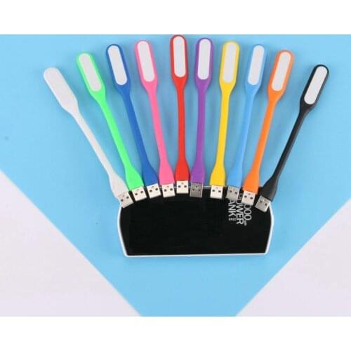 2 in 1 Creative USB Fan Flexible Portable Mini Fan & USB LED Light Lamp Xiaomi Book For Power Bank Notebook Computer USB Gadgets