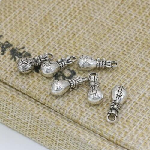 Free shipping high grade accessories 6*15mm 50pcs Tibet silver-color spacers beads necklaces/bracelets jewelry findings B2541